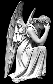 Ангел плачет - картинки для гравировки